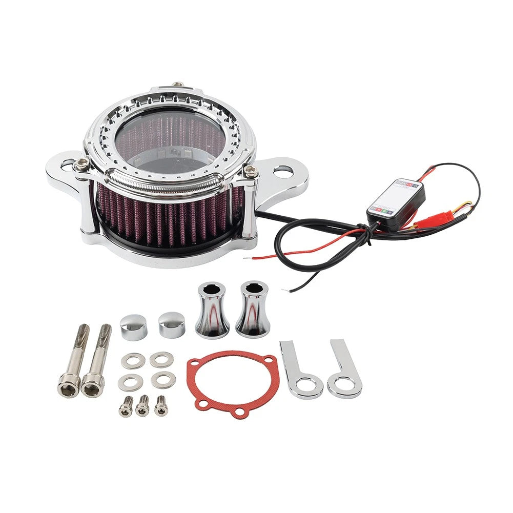 Air Cleaner Intake Filter for Harley Road Glide, King, Dyna, Softail, Touring (–2023)