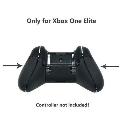 One Pair Anti-Slip Rear Handle Covers for Xbox One Elite Black