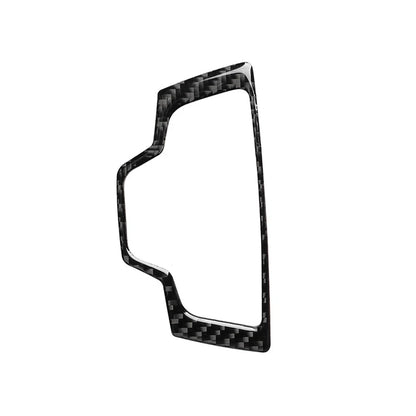 Center Console Gear Shift Panel Cover Trim for Audi A6 A7 (2012–2018) Carbon Fiber