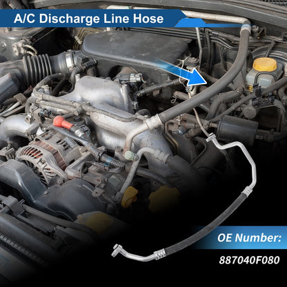 A/C Refrigerant Liquid Hose for Toyota Verso (2011–2016) No. 887040F080