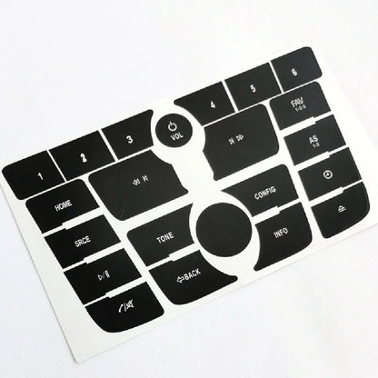 Car Radio Button Repair Decal Sticker Set for Buick Verano Encore (2012-2017)