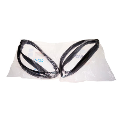 Set of 2 Rear Door Glass Run Channel Seals for Honda City (1996–2002)