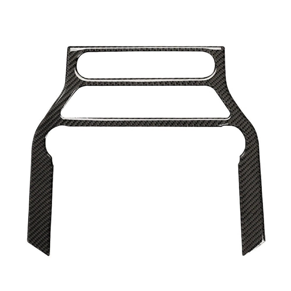 Carbon Fiber Multi-media Console Trim Cover for Ford Mustang (2015–2019)