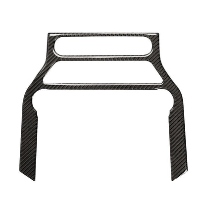 Carbon Fiber Multi-media Console Trim Cover for Ford Mustang (2015–2019)