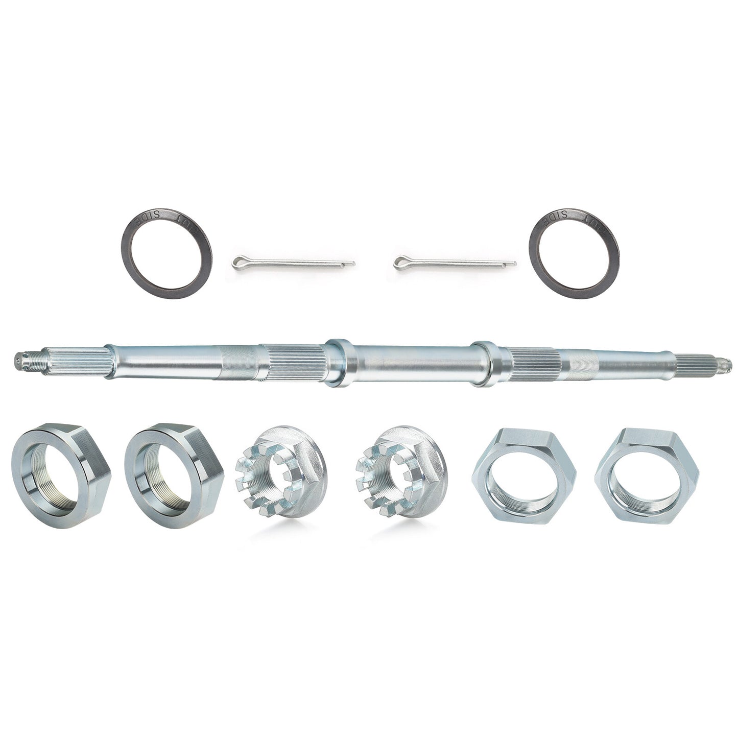 Rear Axle Shaft with Nut Pin Kit for Honda FourTrax 300 (1993–2000)