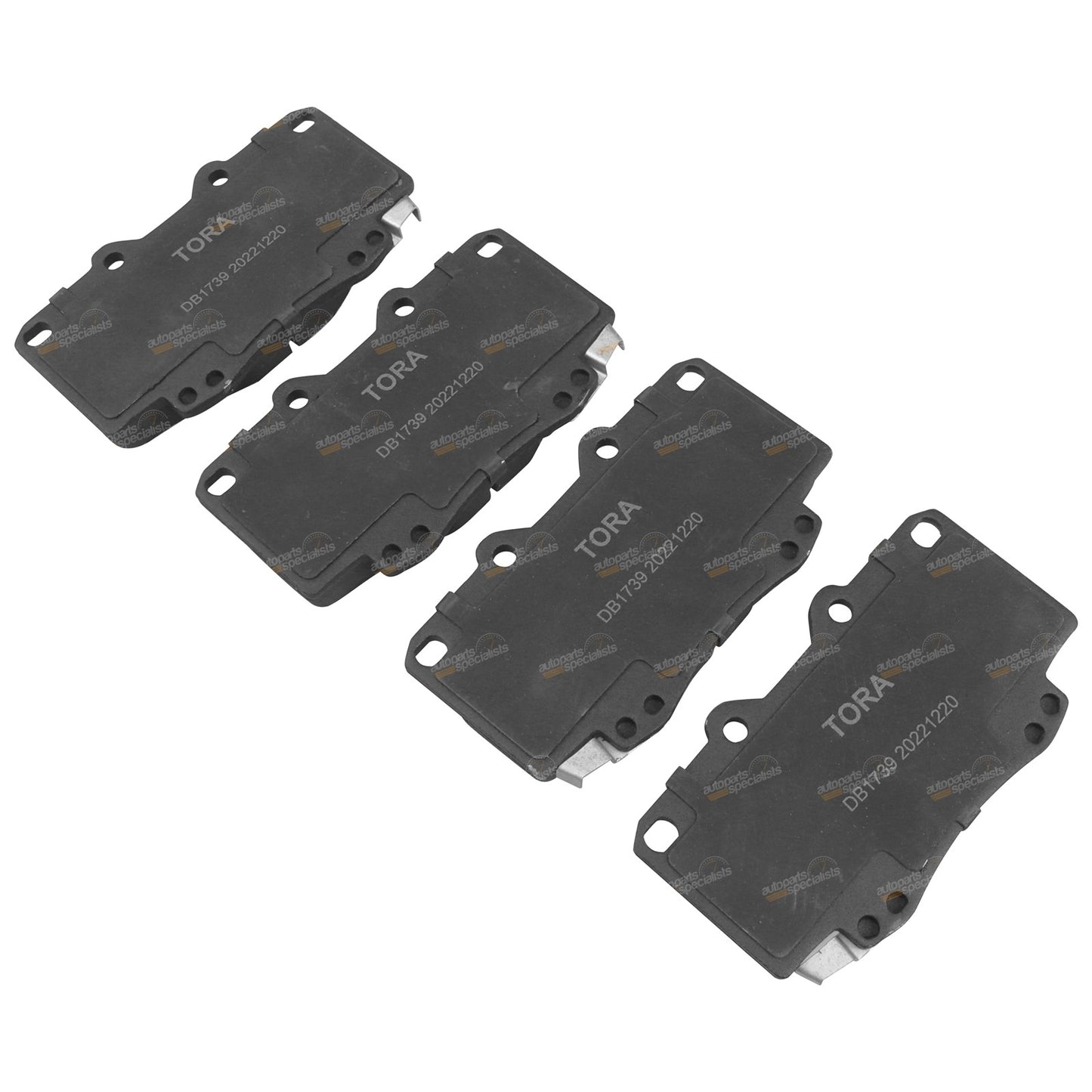 Front Disc Brake Pads for Toyota Hilux 4x4 (2005–2016)