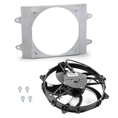 Radiator Cooling Fan with Shroud for Polaris Ranger 700 800 900 (2006–2019)