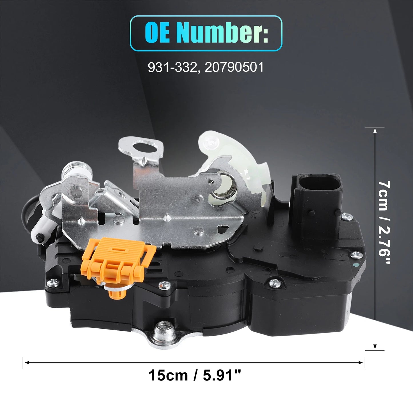 Car Door Lock Actuator Motor Rear Left for Chevy Impala (2000–2016) 931-332 20790501