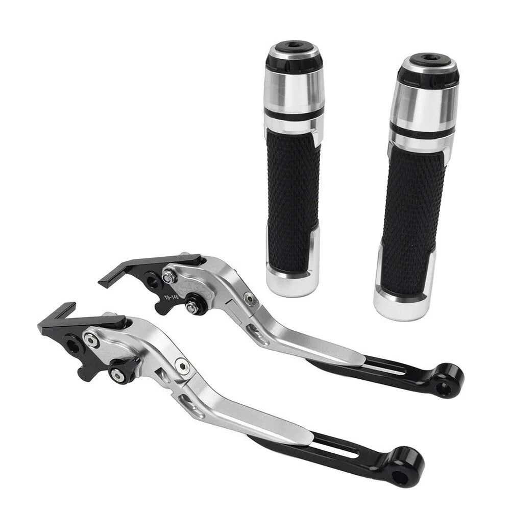 Silver Extendable Brake Clutch Lever for Honda CRF1000L CRF1100L (2016-2023)