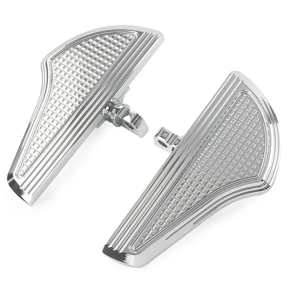 Rear Floorboards Foot Pegs for Harley Dyna Softail Electra Glide V-Rod