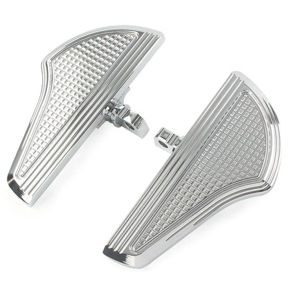 Rear Floorboards Foot Pegs for Harley Dyna Softail Electra Glide V-Rod