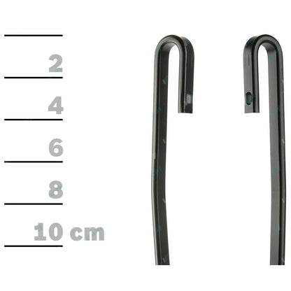 Front Pair Bosch Eco Wiper Blades Set for Nissan 720 1.8L 2.2L 2.3L 2.5L 1979~87