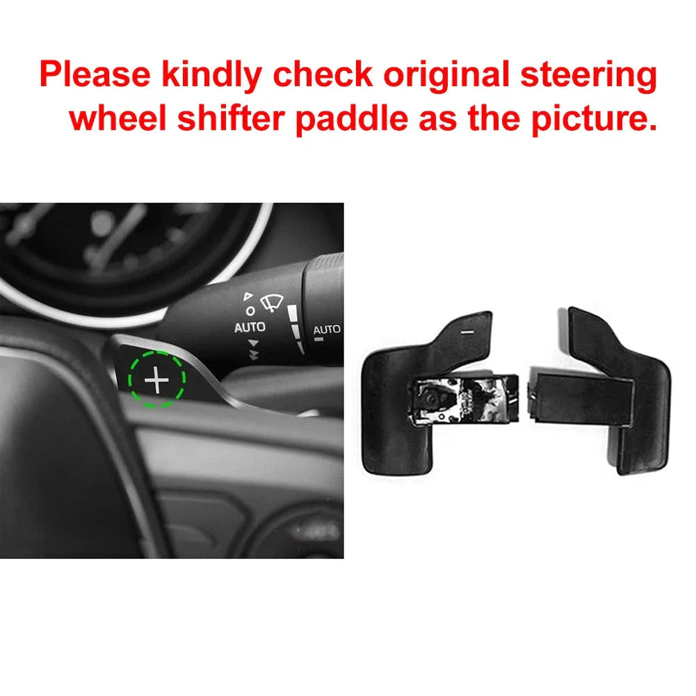 Steering Wheel Paddle Shifter Extensions for Toyota Camry, Corolla, Avalon, RAV4