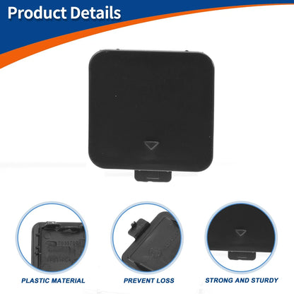 Tow Hook Cover for BMW 525i 530i 550i Unpainted