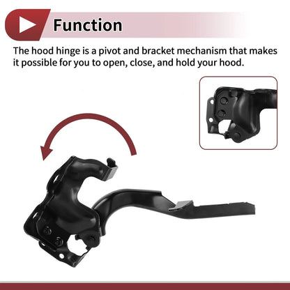 Hood Hinges for Lexus GX460 Front Bonnet Bracket (2010-2021) - 1 Pair