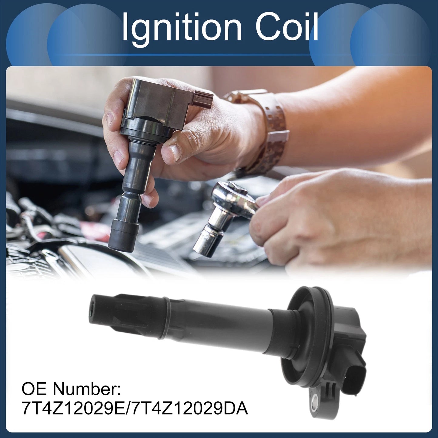Ignition Coil Pack No. 7T4Z12029E/7T4Z12029DA for Ford Edge