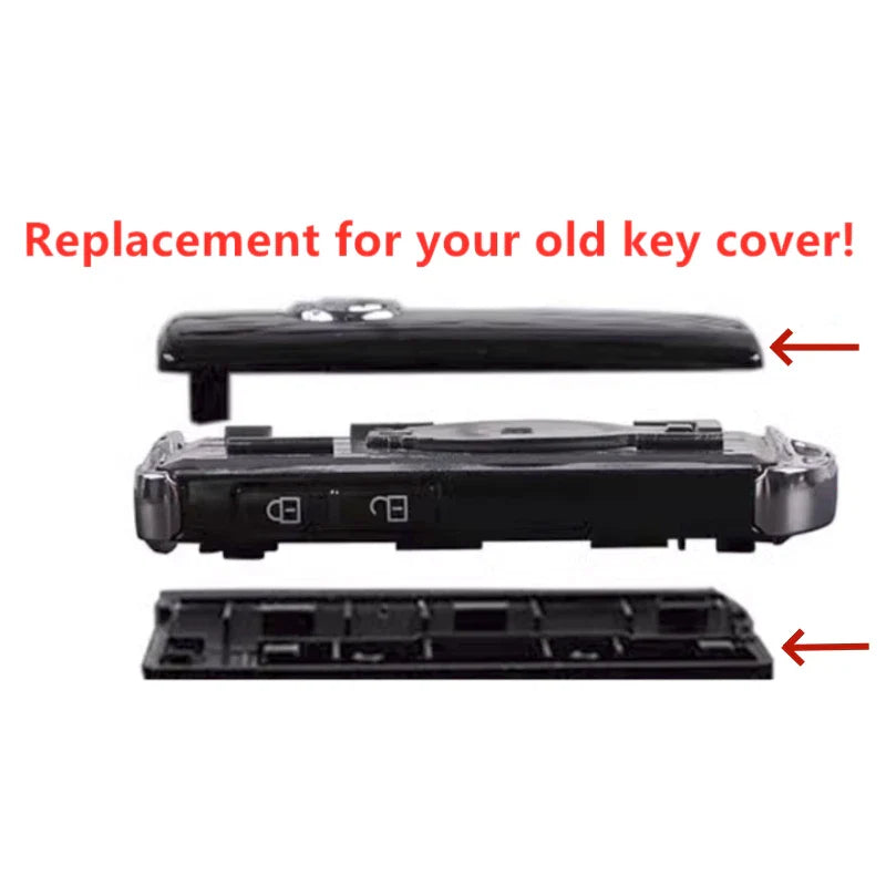 Red Remote Key Fob Cover for Mazda 3, CX-5, CX-9, CX-30 (2004–2023)