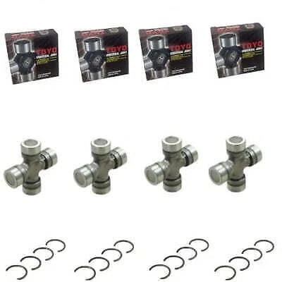Set of 4 Universal Joints for Toyota Landcruiser BJ40R BJ42R BJ70R BJ73R BJ74R
