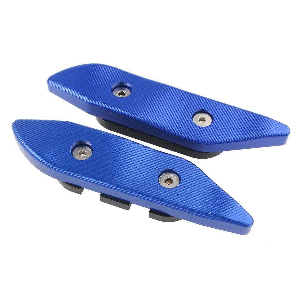 CNC Mirror Rearview Hole Cap Cover for YAMAHA TMAX530 2017-2018 Blue