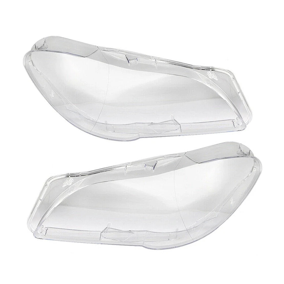 2 x Headlight Glass Lens Diffuser Cover for BMW F10 F11 F18 520 525 (2010-2017)