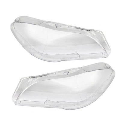 2 x Headlight Glass Lens Diffuser Cover for BMW F10 F11 F18 520 525 (2010-2017)