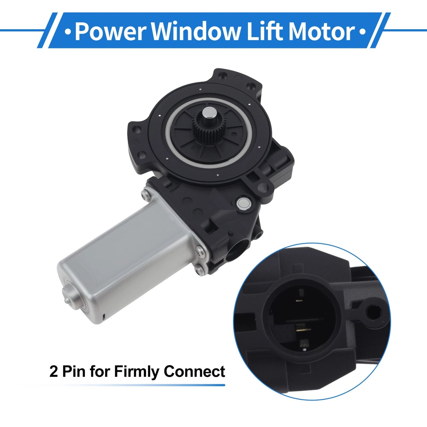 Power Window Regulator Lift Motor 82460B3000 for Hyundai Elantra (2013–2017)