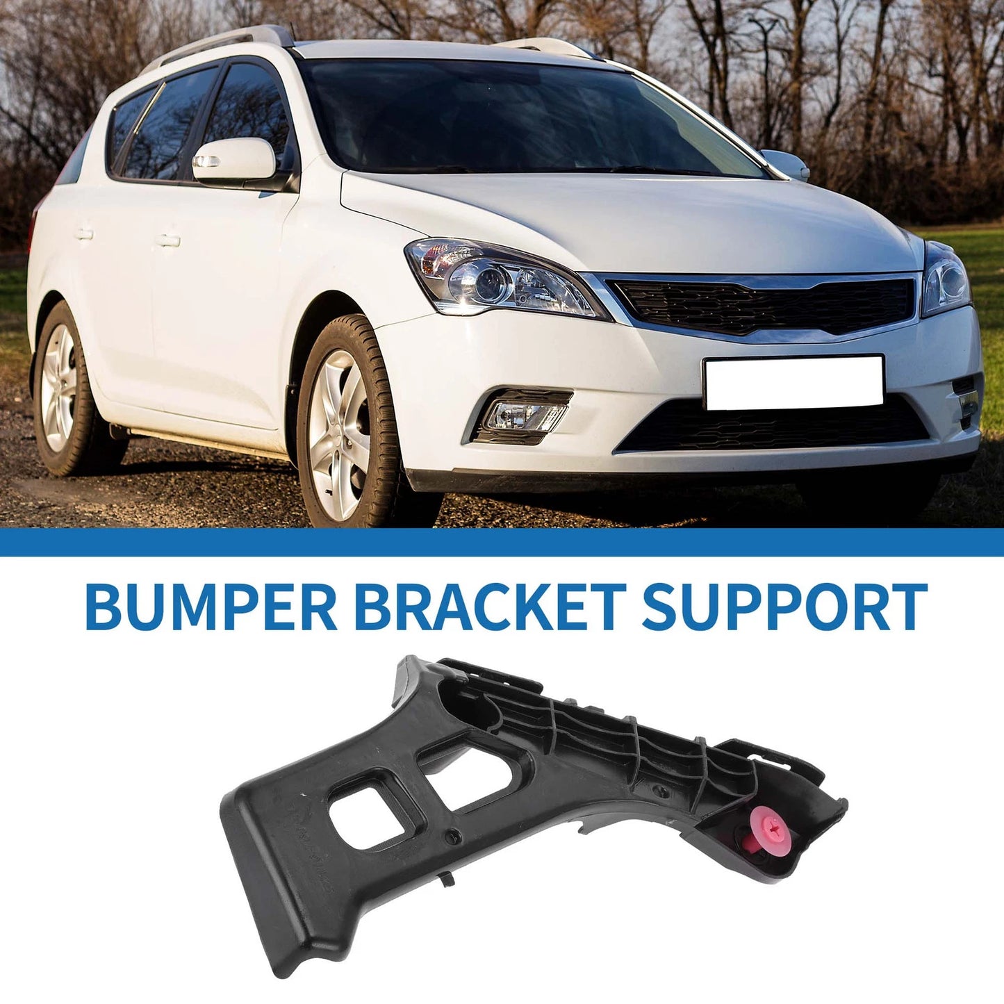 1pc Left Front Bumper Retainer Bracket No. 5211676011 for Lexus CT200h (2011–2017)
