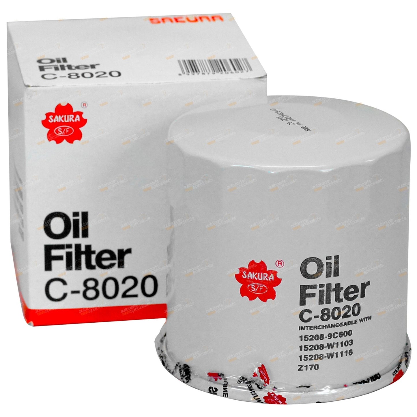 Engine Oil Filter for Sakura (C-8020)