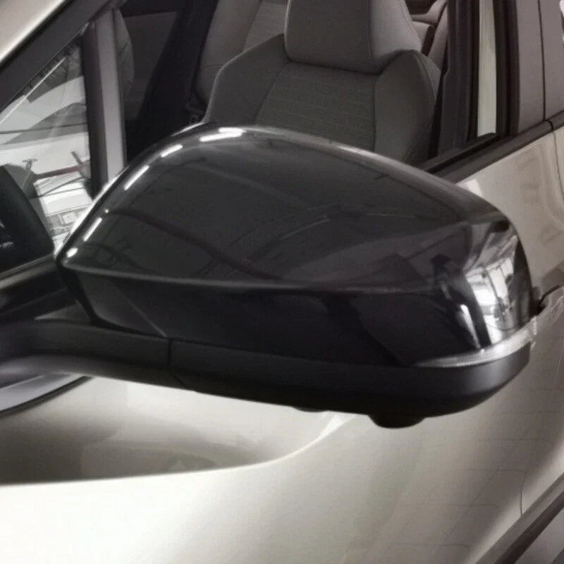 Glossy Black Side Rearview Mirror Cap Cover Trim for Toyota BZ4X (2022–2024)