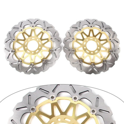 Front Brake Disc Rotors for Kawasaki Ninja ZX7R (1996–2003) ZXR750L (1993–1995) Gold