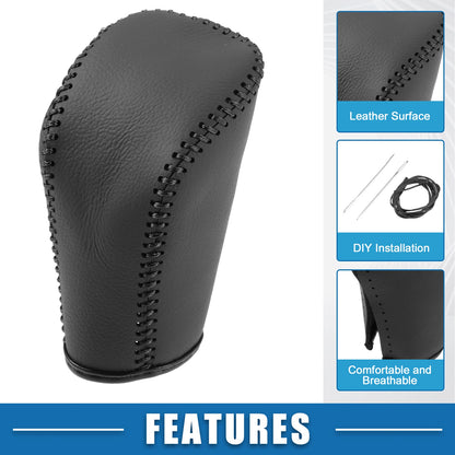 Gear Shifting Knob Cover Trim for Hyundai Sonata (2009) Black