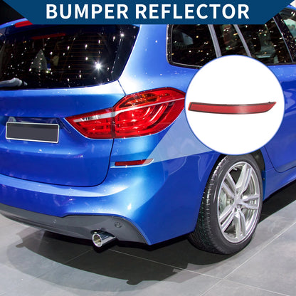 Bumper Reflector for BMW 2 Series Tourer F45 F46 (2013–2019) Red Right