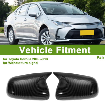 1 Pair Side Mirror Cover Caps for Toyota Corolla