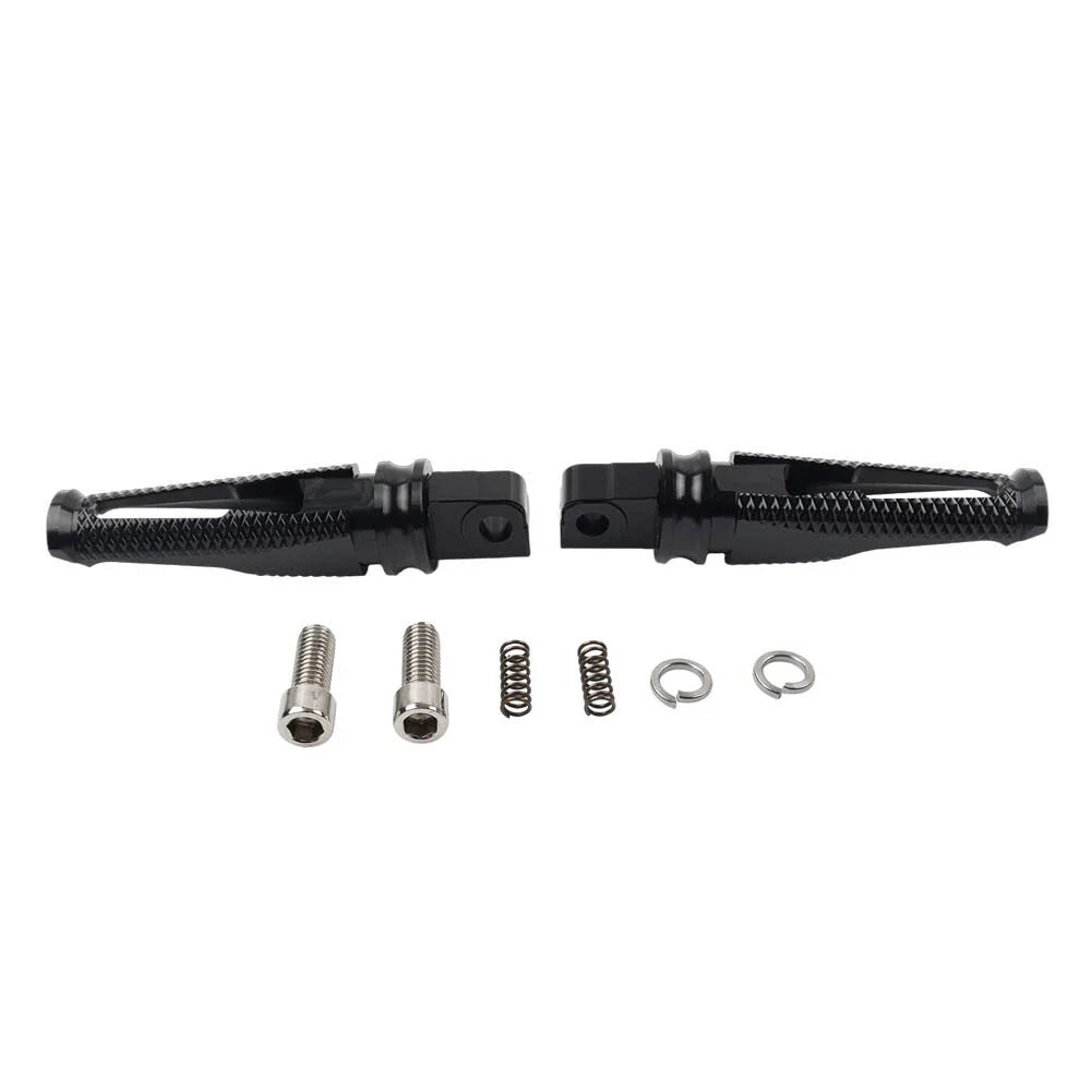 Black Rear Foot Pegs for Suzuki GSXR600 GSXR750 GSXR1000 (2001-2023)