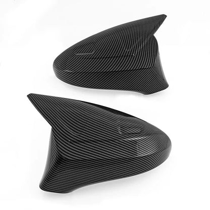 2 x Carbon Fiber Side Mirror Cover Caps for Lexus IS200/IS300/IS350 (2014–2020)