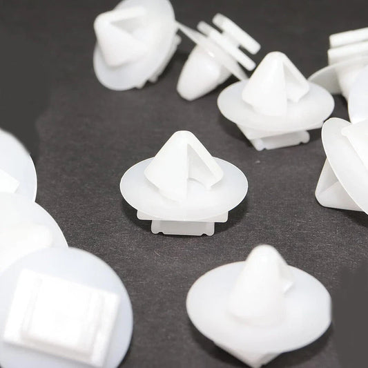 10Pcs Car Exterior Door Trim Clips for Citroen Berlingo, Peugeot 1007, 106, 206, 207
