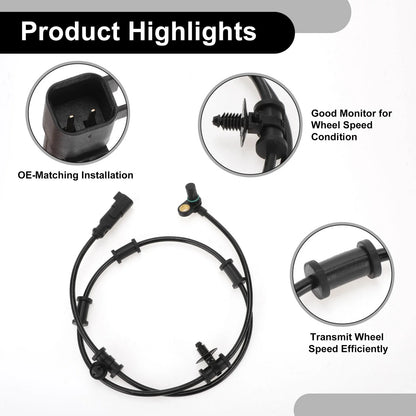 ABS Wheel Speed Sensor for Dodge Ram 2500 3500 Laramie (2003-2010)