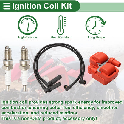 Set of 2 Ignition Coils for Polaris Ranger 800 (2011–2017) No. 4012888/4012889