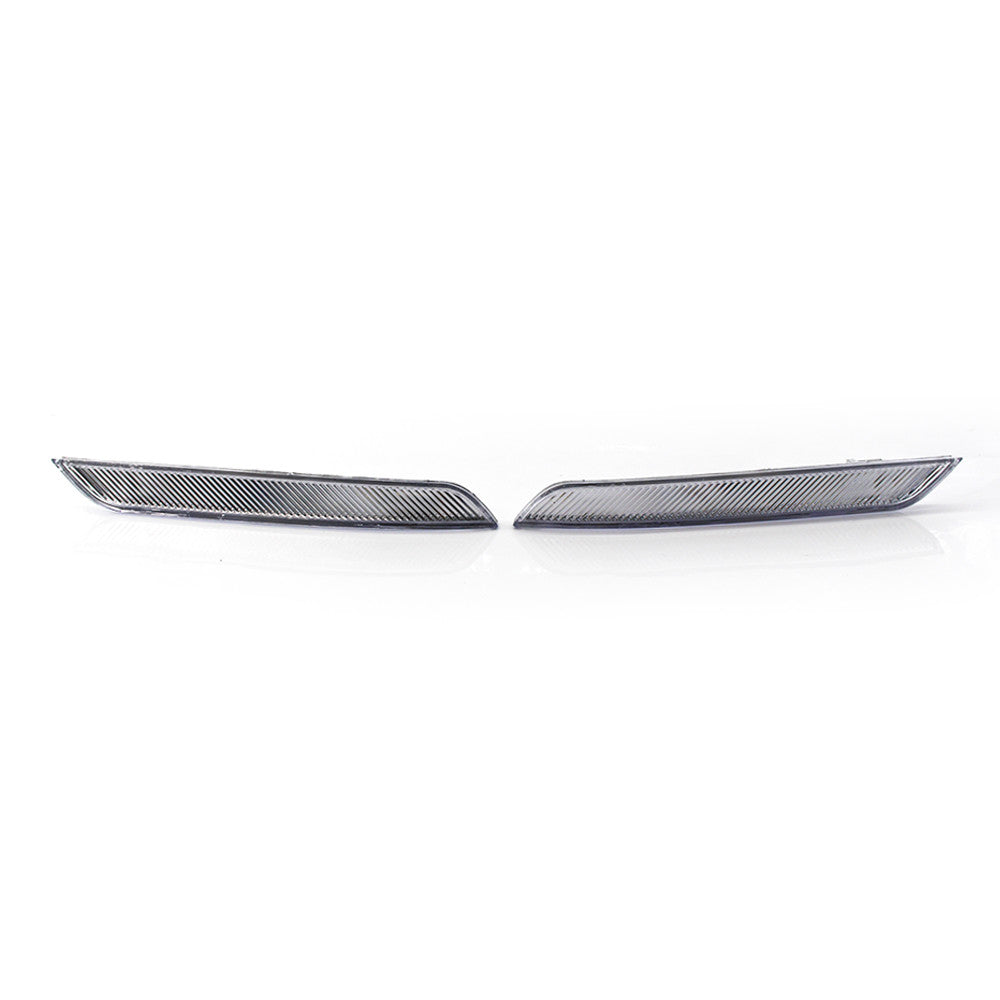 Pair Clear White Side Marker Reflectors for BMW X6 (2007–2014)
