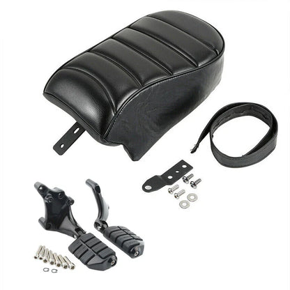 Passenger Pillion Seat Footpeg Mounts for Harley Sportster 883 1200 (2016-2022)