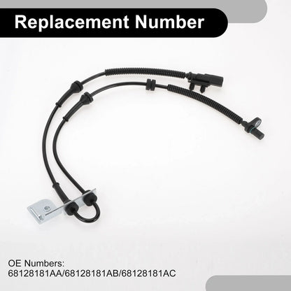 ABS Wheel Speed Sensor for Dodge Grand Caravan (2012-2020) 1 x Front Sensor