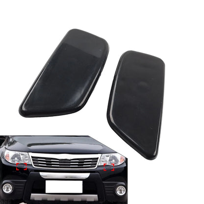 Headlight Washer Nozzle Cover Cap Set for Subaru Forester (2008–2012)