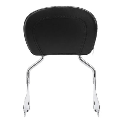 Chrome Backrest Pad Sissy Bar for Harley Road King Glide (1997-2008)