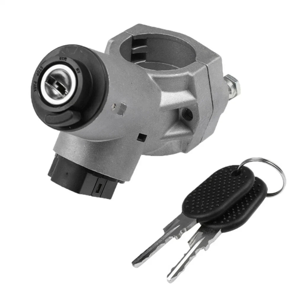 Ignition Lock Cylinder & Switch Key for Citroen Jumper, Peugeot Boxer, Fiat Ducato (2006-2023)
