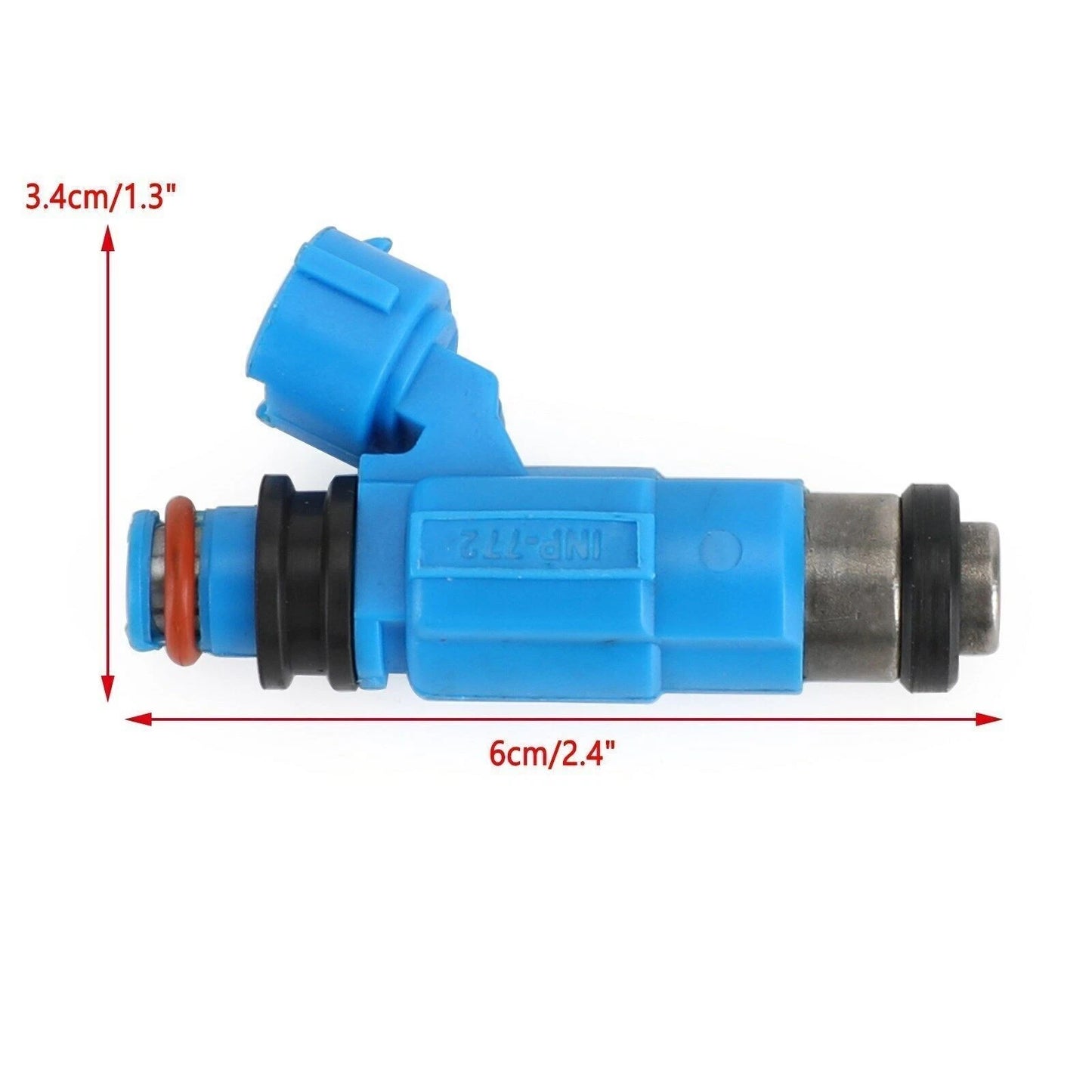 Set of 4 Fuel Injectors for Harley Touring FLHXSE CVO Street Glide (2017–2023)