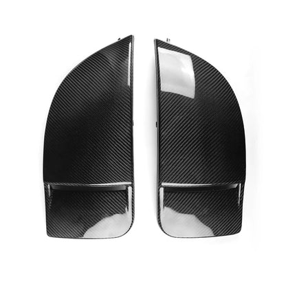 Carbon Fiber Fog Light Cover Caps for Subaru Impreza WRX STI (2004–2005)