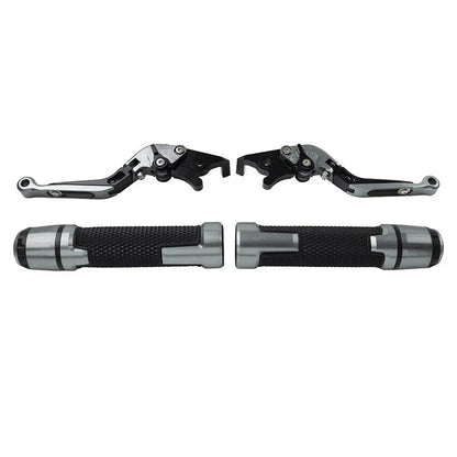 Titanium Extendable Brake Clutch Lever Grip Set for Yamaha YZF R1 R6