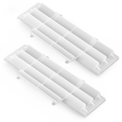 2Pcs Radiator Grill Guard Louver Cover for Honda CR500R (1992–2001)
