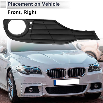 1pc Fog Light Grill for BMW 320i (2013–2015) No. 51117255366 Black