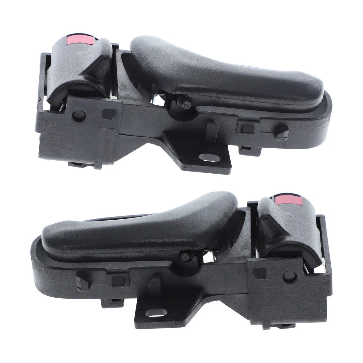 Set of 2 Inner Door Handles for Holden Barina (1991–1999) Black